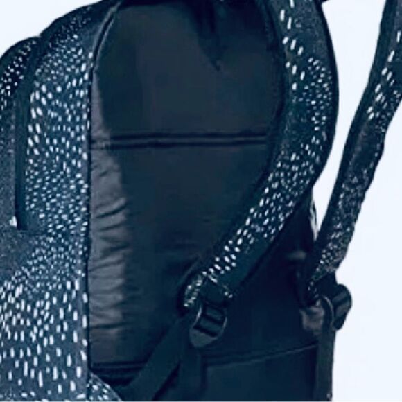 Roxy Here You Are, black and white backpack. - Picture 3 of 7